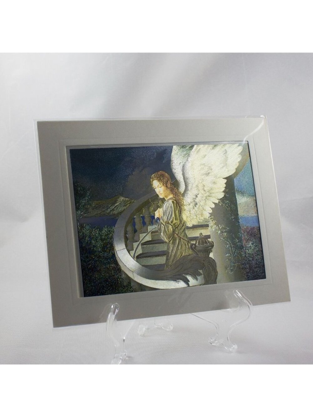2001 Foil Art Print "Radiant Angel" #501-21366F Edward Tadiello